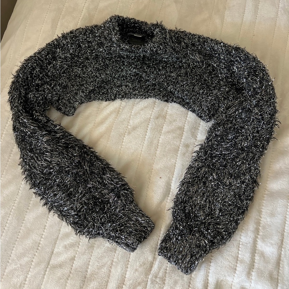 Urban outfitters sparkly shrug